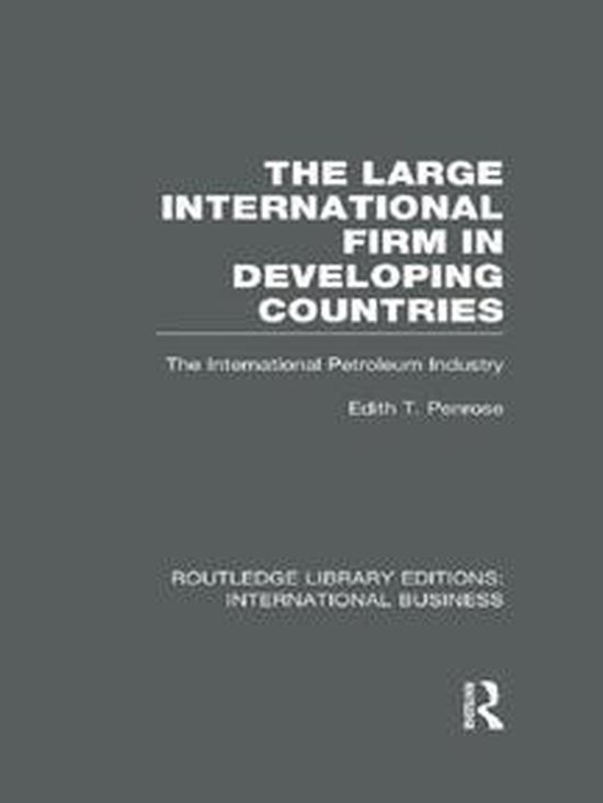 The Large International Firm - cover