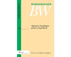 Monografieen BW B11 - Algemene bepalingen pand en hypotheek