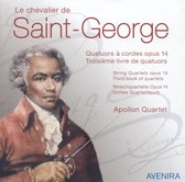 Saint-George: Quatuors à cordes opus Troisième livre de quatuors