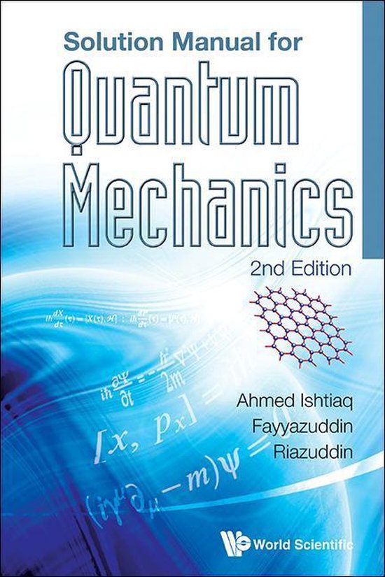 Solution Manual for Quantum Mechanics - cover