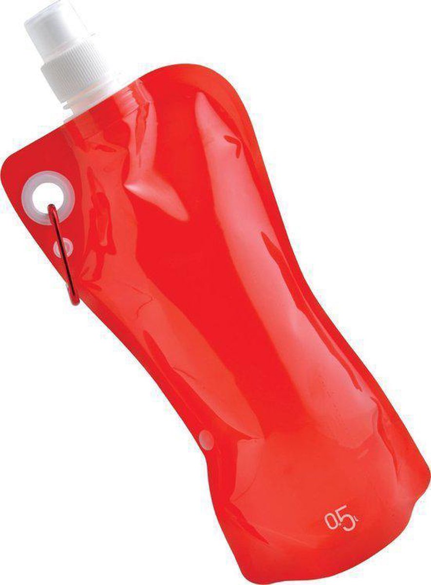 Baladeo Flexible Water Bottle Kinzig - Rood