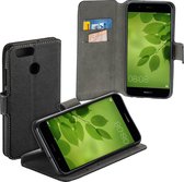 MP Case zwart book case style voor Huawei Nova wallet case
