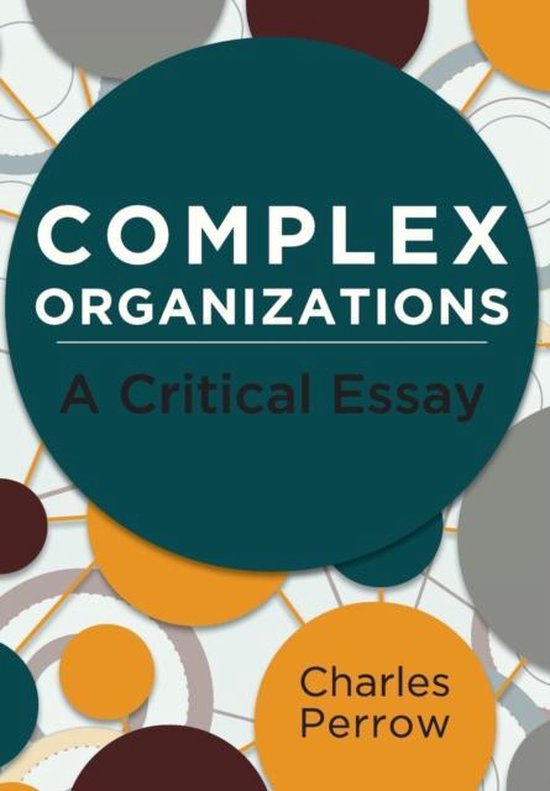 Complex Organizations - cover