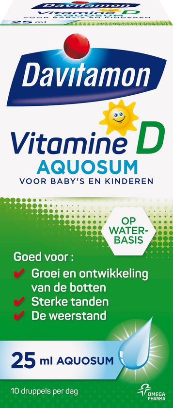 Davitamon vitamine D Aquosum - vitamine - kinderen