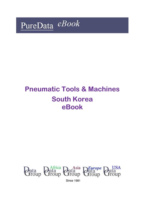 PureData eBook - Pneumatic Tools & Machines in South Korea - cover