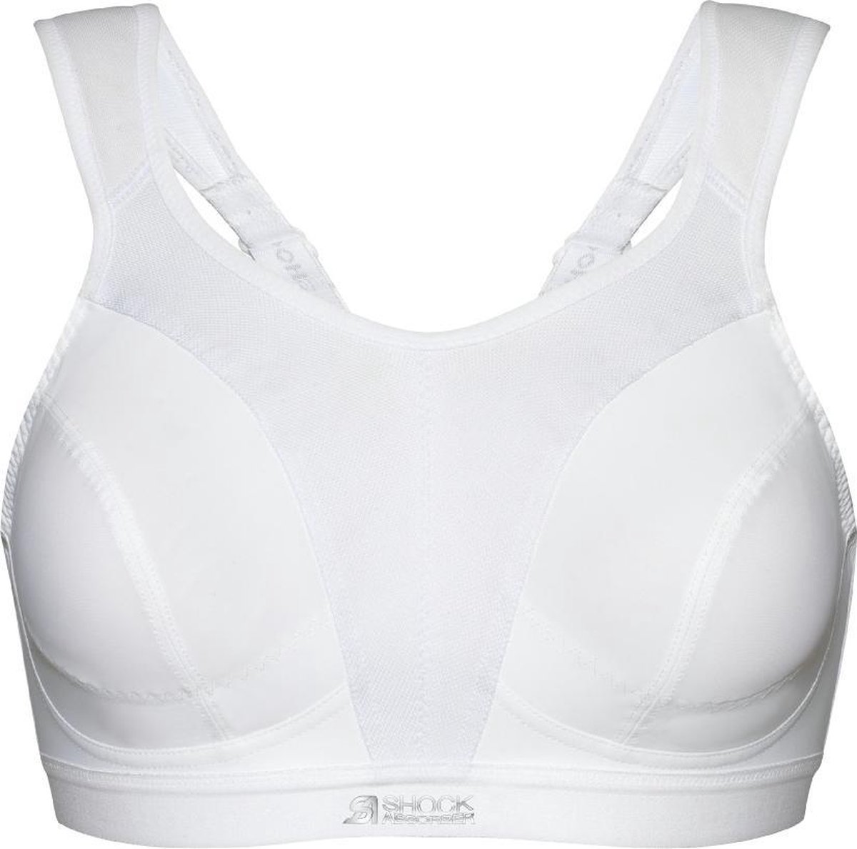Shock Absorber Active D+ Classic Sportbeha Dames - White - Maat 75G