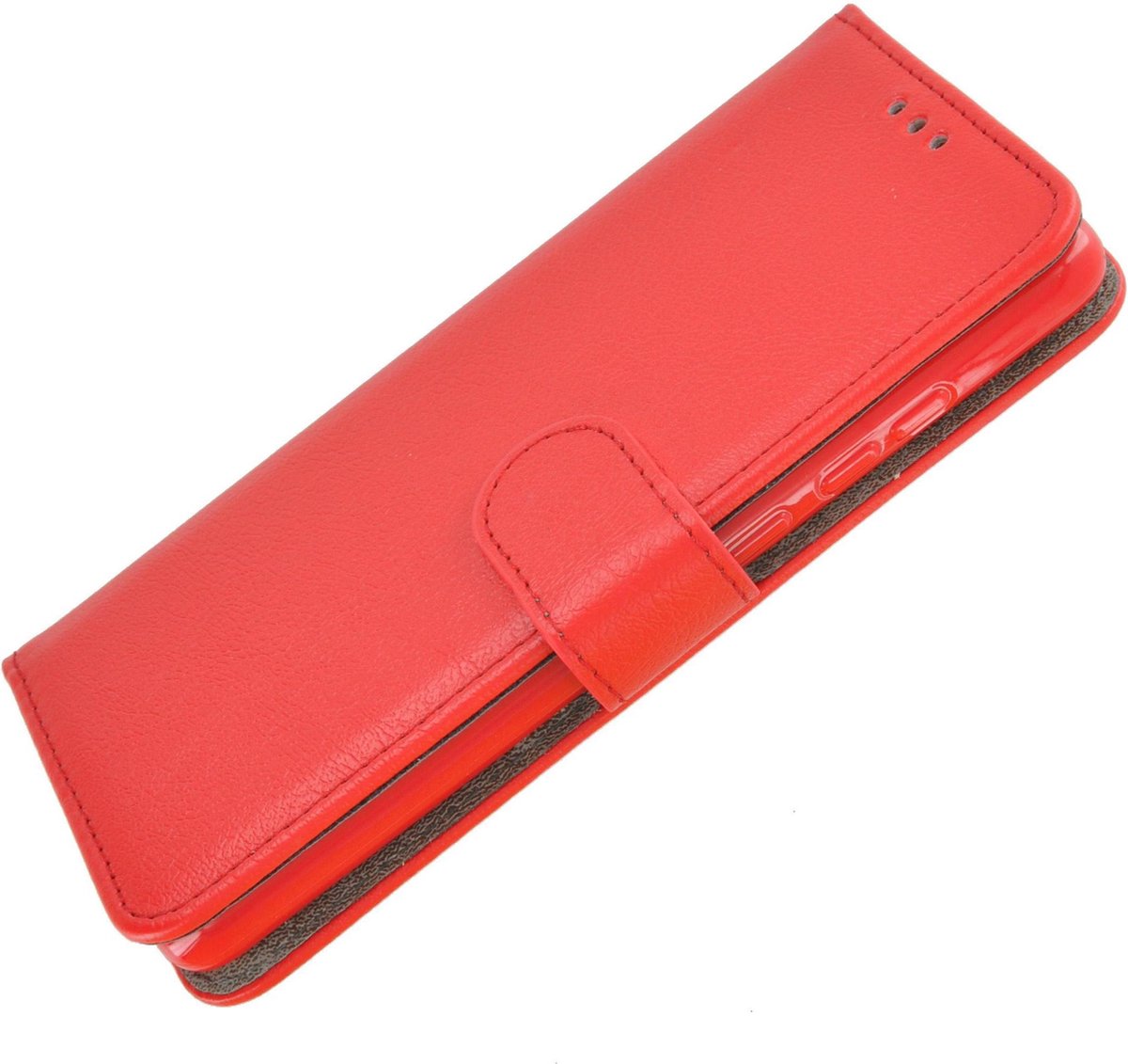 Pearlycase Rood Hoes P Wallet Book Case Geschikt voor Samsung Galaxy S10e