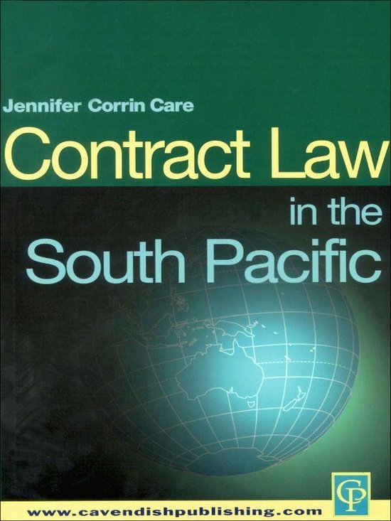 South Pacific Law - South Pacific Contract Law - cover