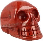 Ruben Robijn Jaspis rood schedel 40 mm