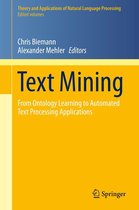 Theory and Applications of Natural Language Processing - Text Mining