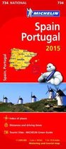 Spain & Portugal Map 2015