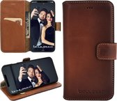 Bouletta Lederen Apple iPhone X / Xs Hoesje WalletCase Burned Cognac