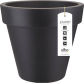 Elho Pure Round 120 - Grote Bloempot voor Binnen & Buiten - Gemaakt van Gereycled Plastic - Ø 120 x H 107 cm - Antraciet
