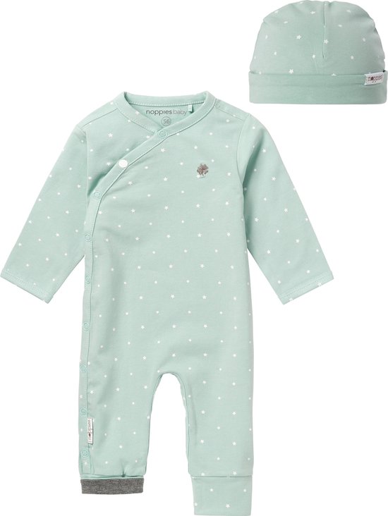 Noppies playsuit Rib Nevis chipmunk melange - Met Muisjes