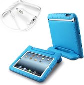 Tablethoes Kids-proof + Blue star autolader - iPad mini 1/2/3 - BLAUW