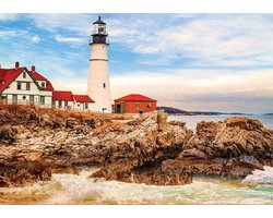 Educa - Puzzle 1500 - Rocky Lighthouse ( 017978)