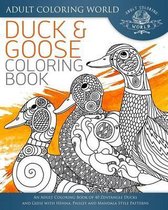 Duck and Goose Coloring Book