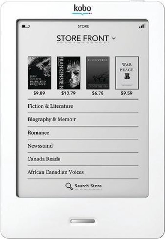 eBook Reader Kobo Touch e-ink 6 inch 800x600 WiFi N905A N905C