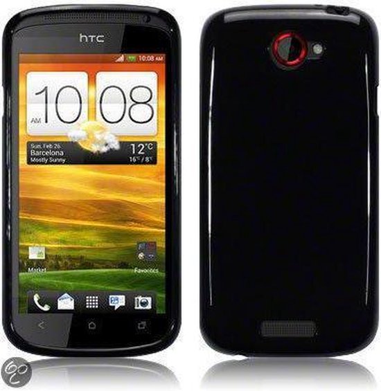 Hijsen campus vertel het me TPU Silicone case hoesje HTC One S zwart | bol.com