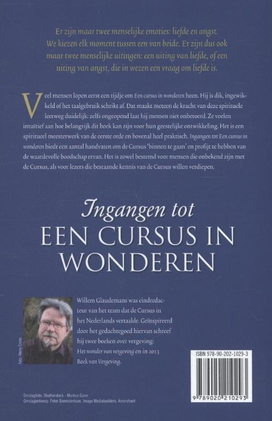 Ingangen tot een cursus in wonderen - Willem Glaudemans