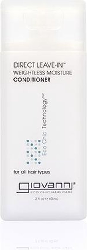 Giovanni - Direct Leave-In Weightless Moisture Conditioner - travel verpakking- 60 ml