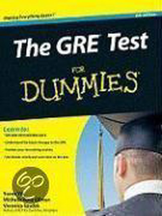 The GRE Test For Dummies® - cover