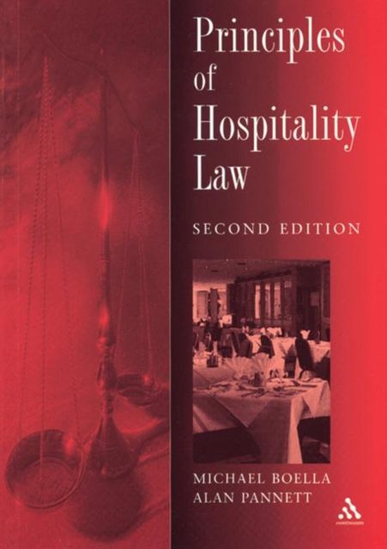 Principles of Hospitality Law - cover