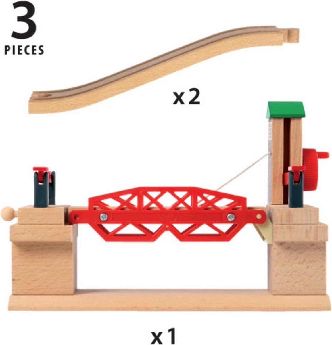 BRIO Ophaalbrug - Spoorweg speelgoed voor hand-oog coördinatie - 33757 — afbeelding 7