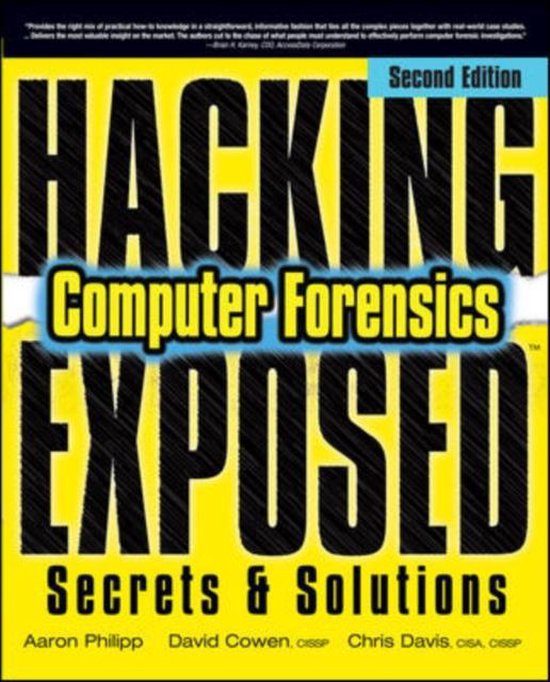 Hacking Exposed Computer Forensics - cover