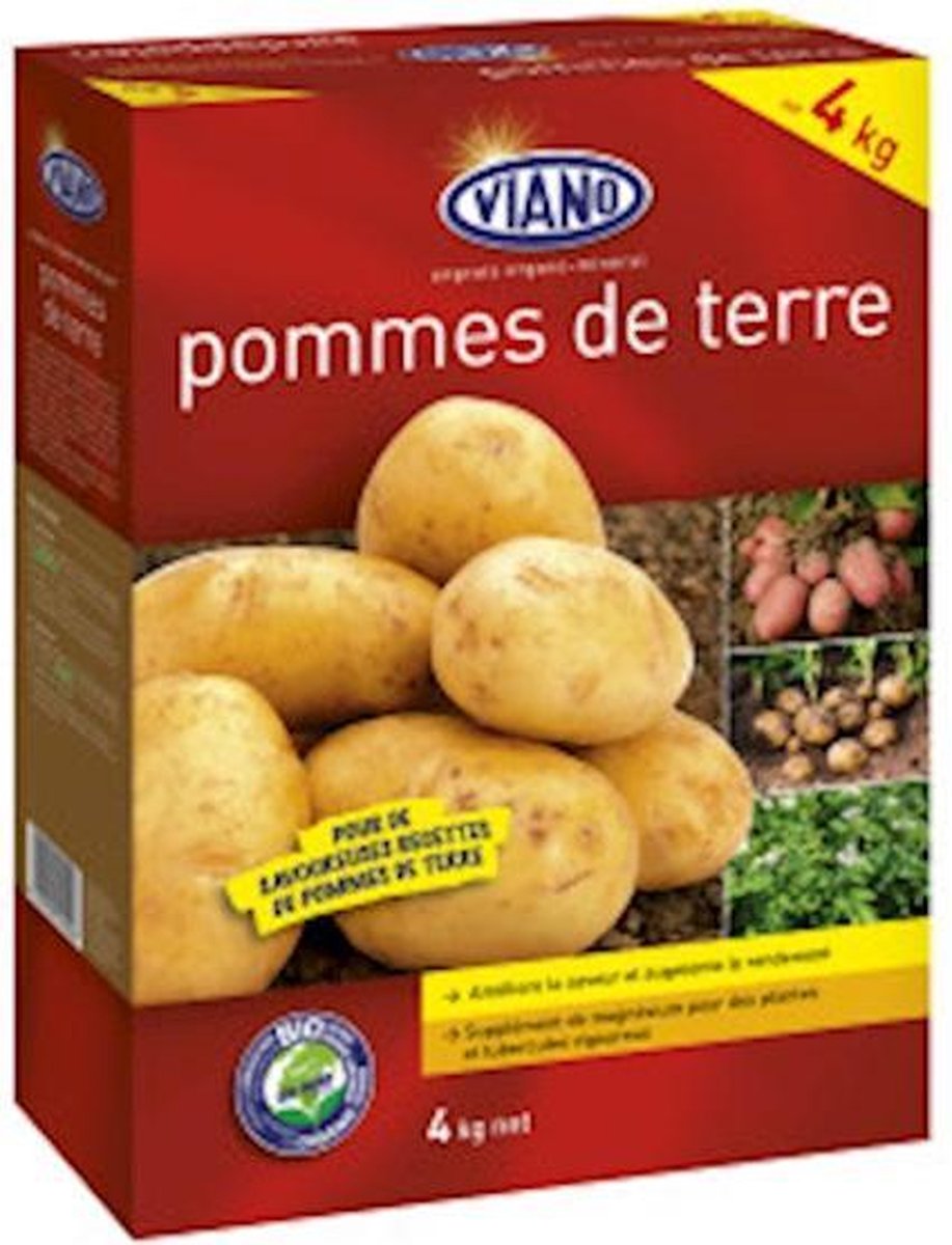 Aardappelen meststof BIO doos 4 kg