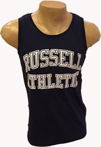 Russell Singlet Groot logo navy/wit