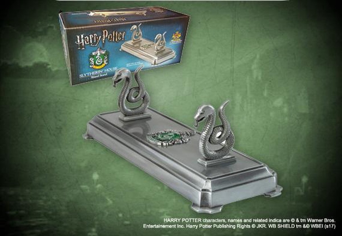 Noble Collection Harry Potter: Slytherin Wand Stand decoratie thumbnail 3