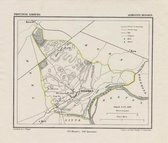 Historische kaart, plattegrond van gemeente Beegden in Limburg uit 1867 door Kuyper van Kaartcadeau.com