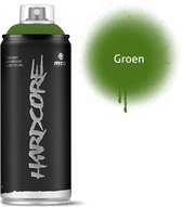 MTN Groene spuitverf - 400ml hoge druk en glans afwerking