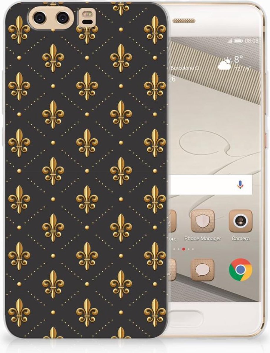 Huawei P10 Plus TPU bumper Franse Lelie
