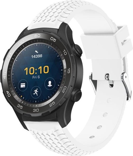 | Siliconen Horloge Band Voor de Huawei Watch 2 Sport - Armband Sportband -
