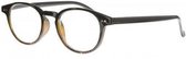 Icon Eyewear QCB003 Boston Leesbril +3.00 - Zwart, tortoise uitloop