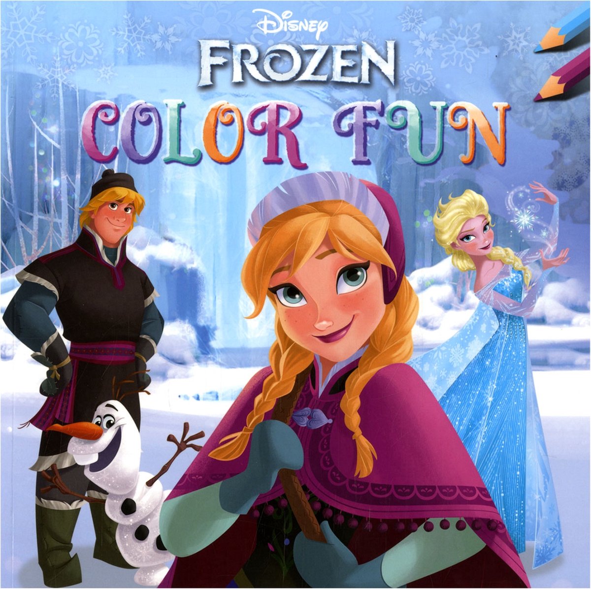 Kleurboek Disney Frozen