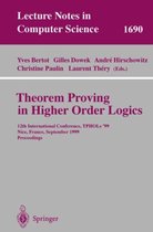 Theorem Proving in Higher Order Logics