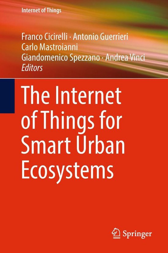 Internet of Things - The Internet of Things for Smart Urban  ... - cover