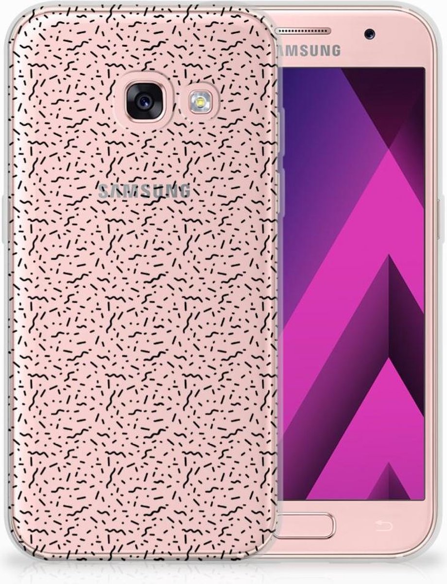 Samsung Galaxy A3 2017 TPU bumper Stripes Dots