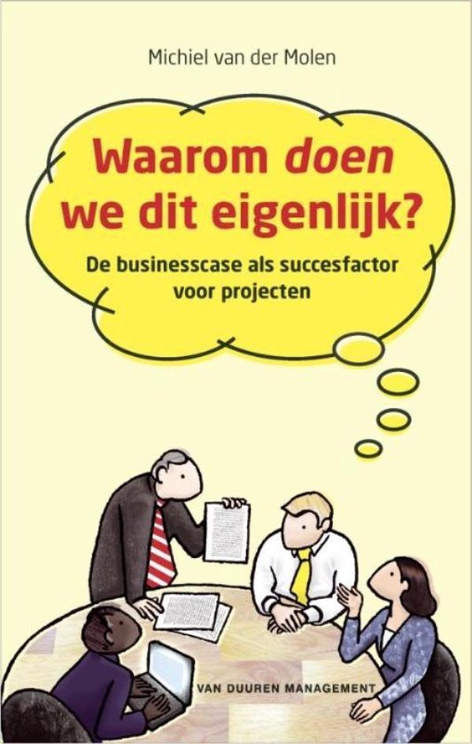 Cover van het boek 'Waarom doen we dit eigenlijk?' van M. van der Molen