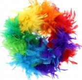 Zac's Alter Ego Boa Rainbow Feather Multicolours