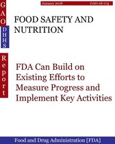 GAO - DHHS - FOOD SAFETY AND NUTRITION