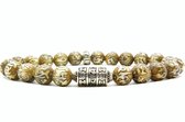 Beaddhism - Armband - Mantra Beads - Mantra - 8 mm - 19 cm