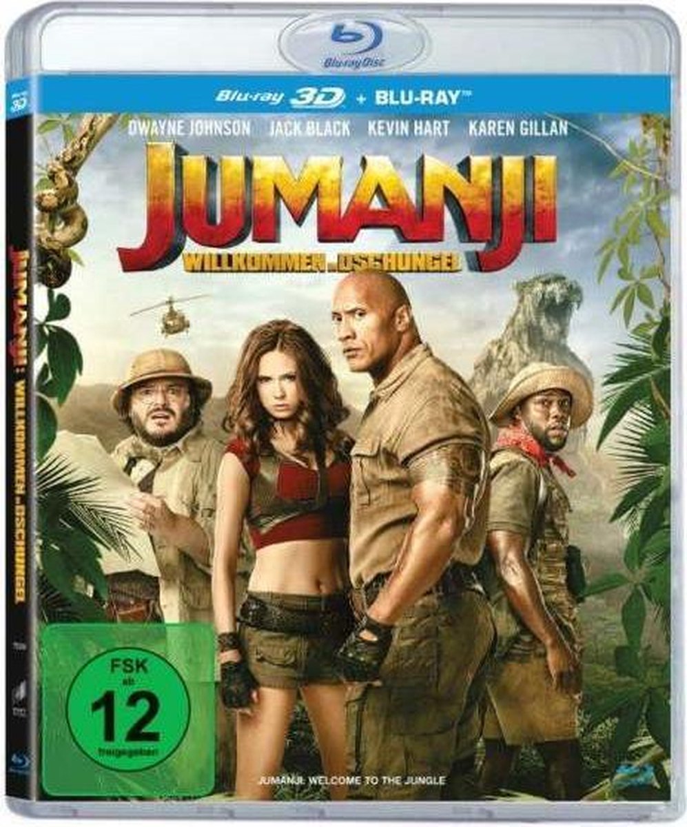 bol.com | Jumanji: Welcome to the Jungle (2017) (3D & 2D Blu-ray) | Dvd's
