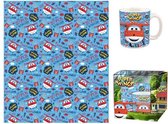 Super Wings Cadeauset (Mok en Deken)