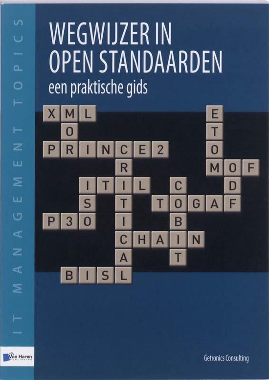 Cover van het boek 'Wegwijzer in open standaarden / druk 1'