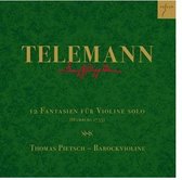 Telemann / 12 Fantasias Violin