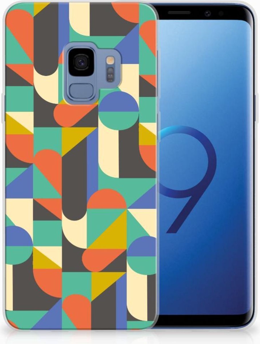 TPU Hoesje voor Samsung Galaxy S9 TPU bumper Funky Retro